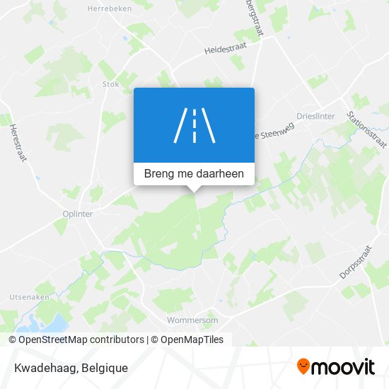 Kwadehaag kaart