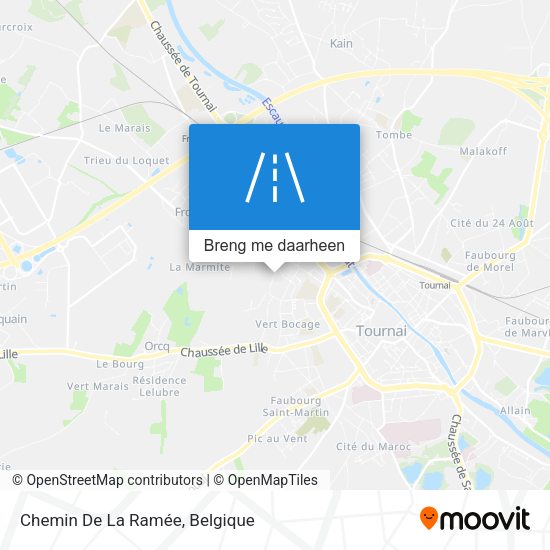 Chemin De La Ramée kaart
