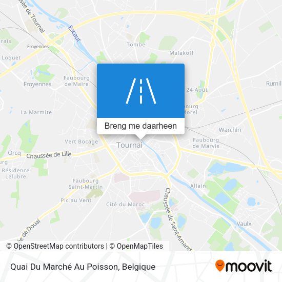 Quai Du Marché Au Poisson kaart