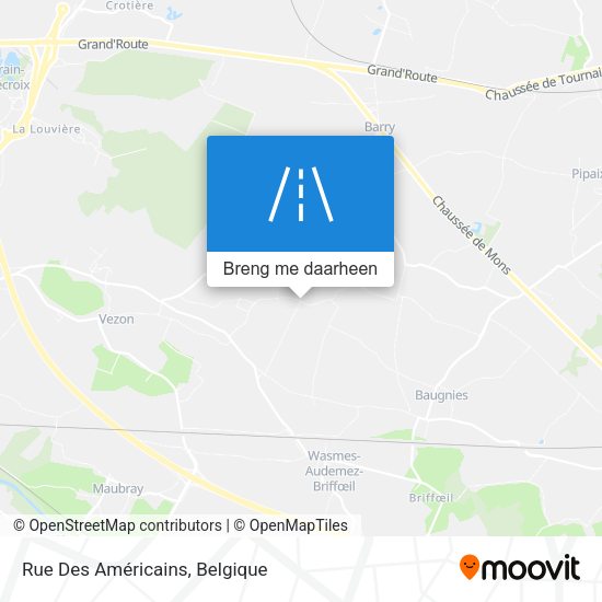 Rue Des Américains kaart