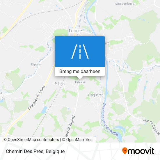 Chemin Des Prés kaart