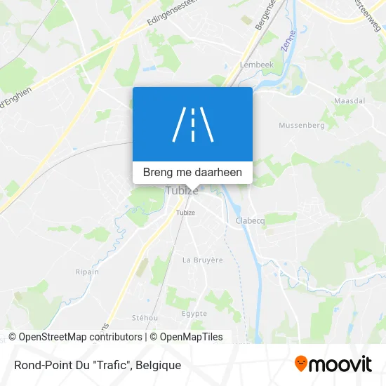 Rond-Point Du "Trafic" kaart