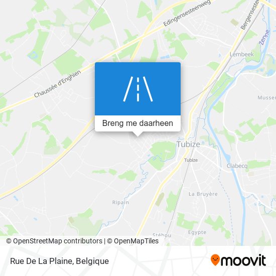 Rue De La Plaine kaart