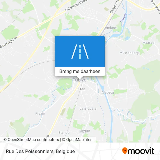 Rue Des Poissonniers kaart