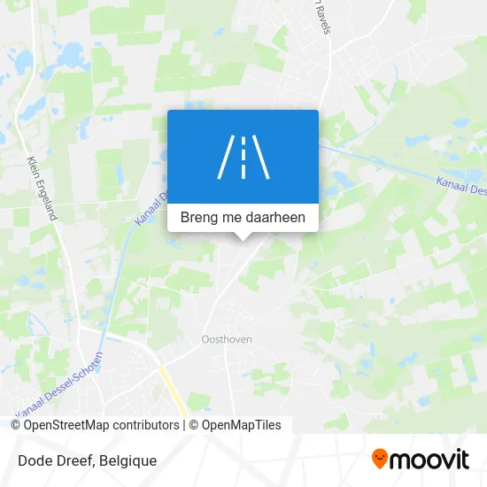 Dode Dreef kaart