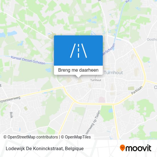 Lodewijk De Koninckstraat kaart