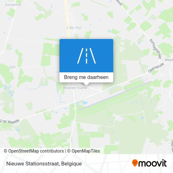Nieuwe Stationsstraat kaart