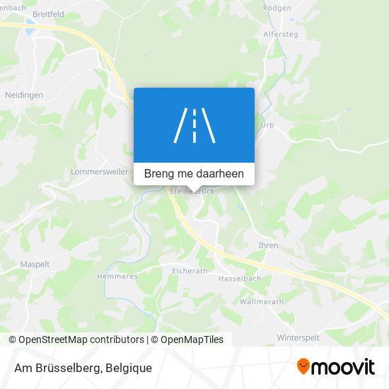 Am Brüsselberg kaart