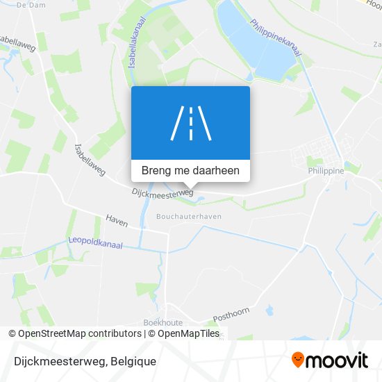 Dijckmeesterweg kaart