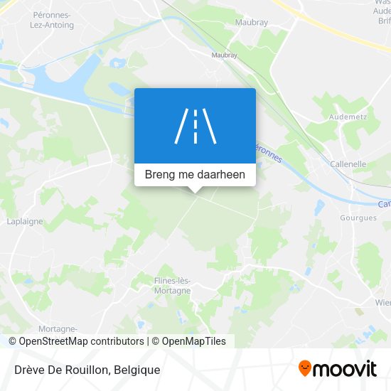 Drève De Rouillon kaart