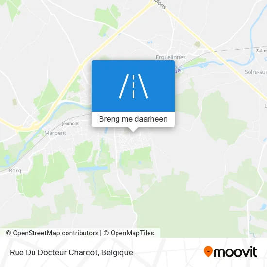 Rue Du Docteur Charcot kaart