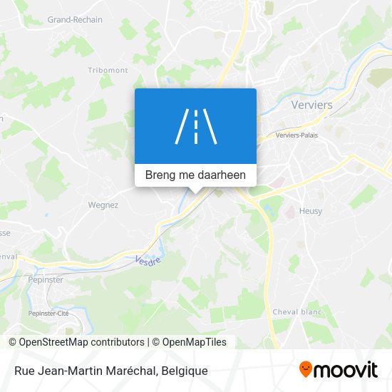 Rue Jean-Martin Maréchal kaart
