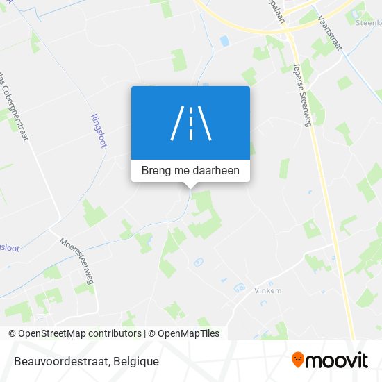 Beauvoordestraat kaart