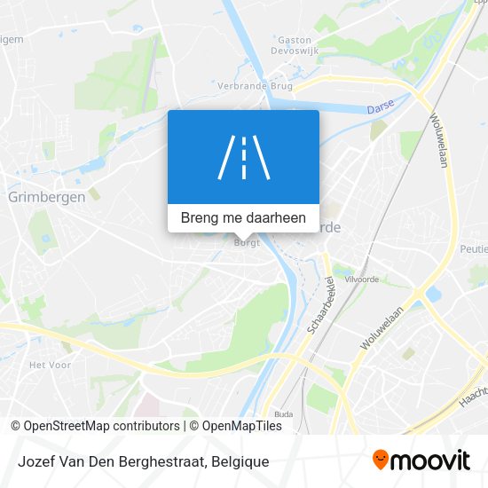 Jozef Van Den Berghestraat kaart