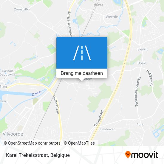 Karel Trekelsstraat kaart
