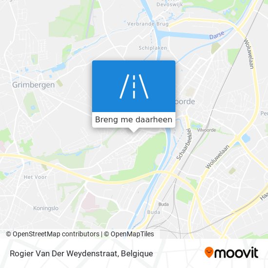 Rogier Van Der Weydenstraat kaart