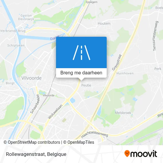 Rollewagenstraat kaart