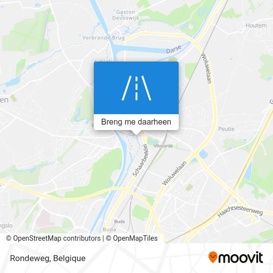 Rondeweg kaart