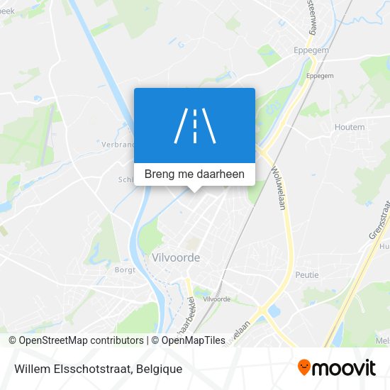 Willem Elsschotstraat kaart