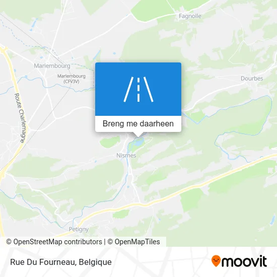 Rue Du Fourneau kaart