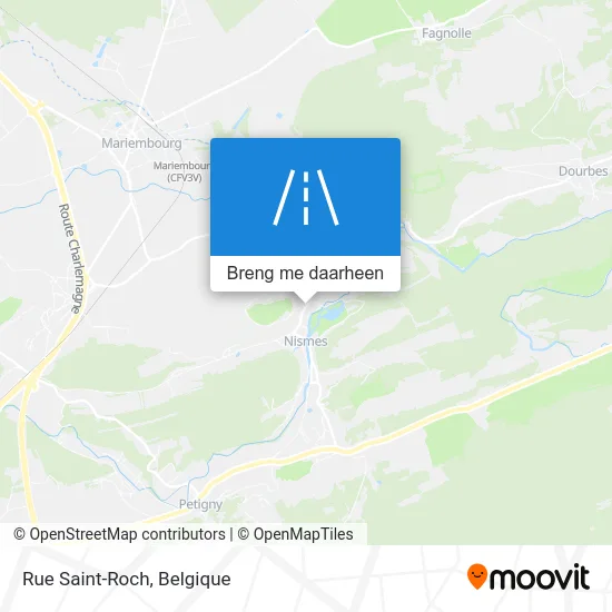 Rue Saint-Roch kaart