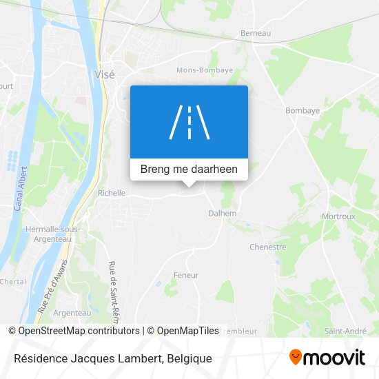 Résidence Jacques Lambert kaart