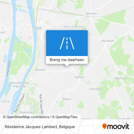 Résidence Jacques Lambert kaart