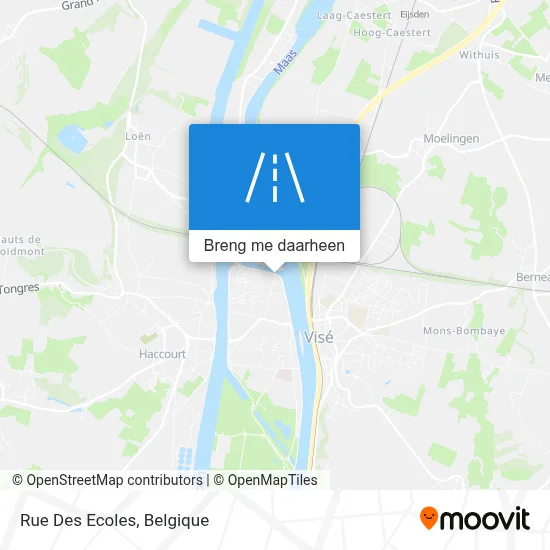 Rue Des Ecoles kaart