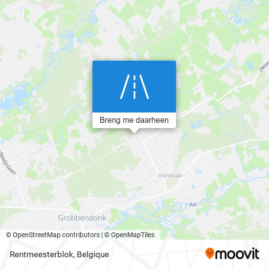 Rentmeesterblok kaart