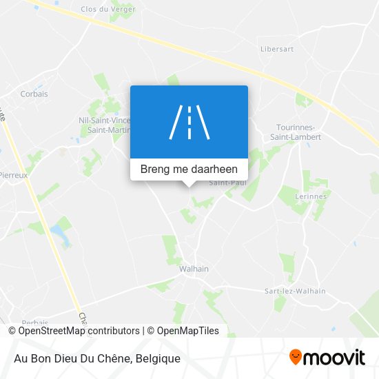 Au Bon Dieu Du Chêne kaart