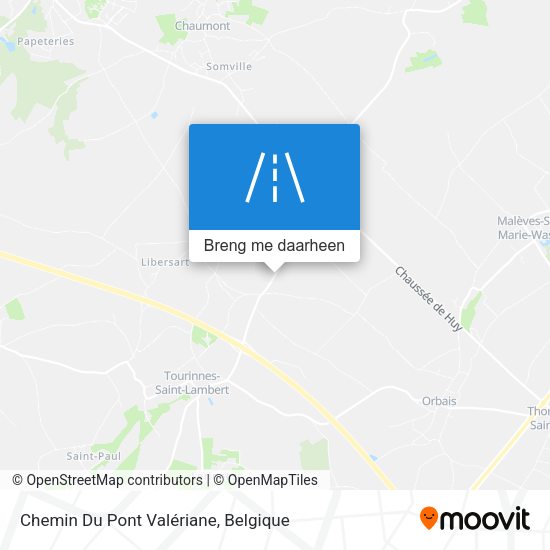 Chemin Du Pont Valériane kaart