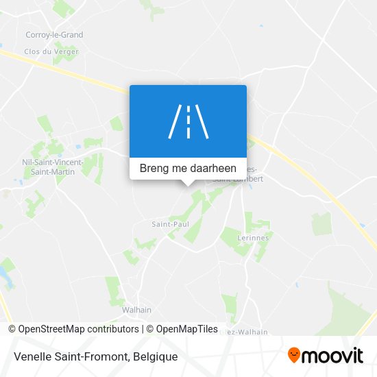 Venelle Saint-Fromont kaart