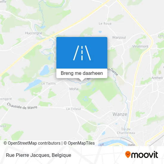 Rue Pierre Jacques kaart