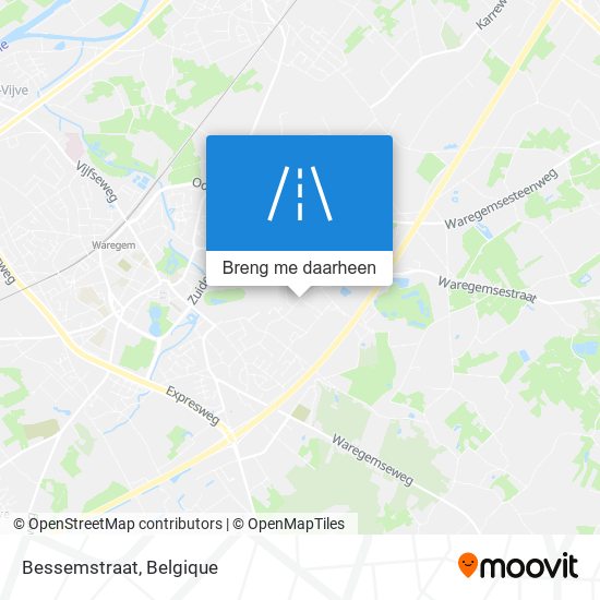 Bessemstraat kaart