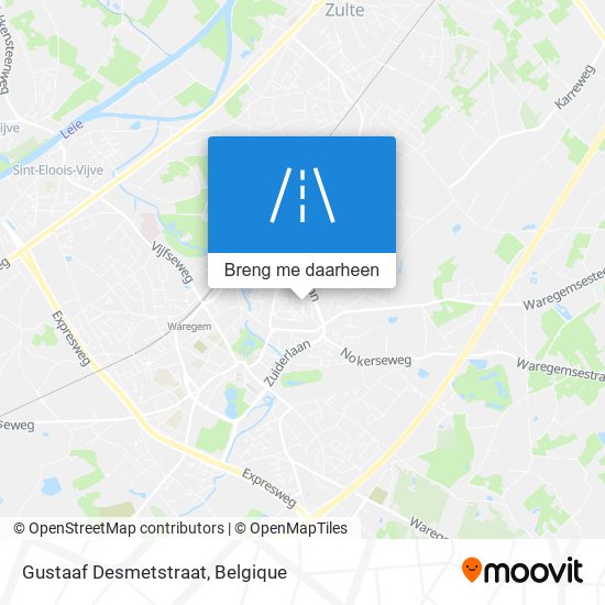 Gustaaf Desmetstraat kaart