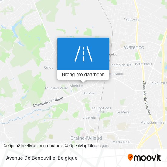Avenue De Benouville kaart