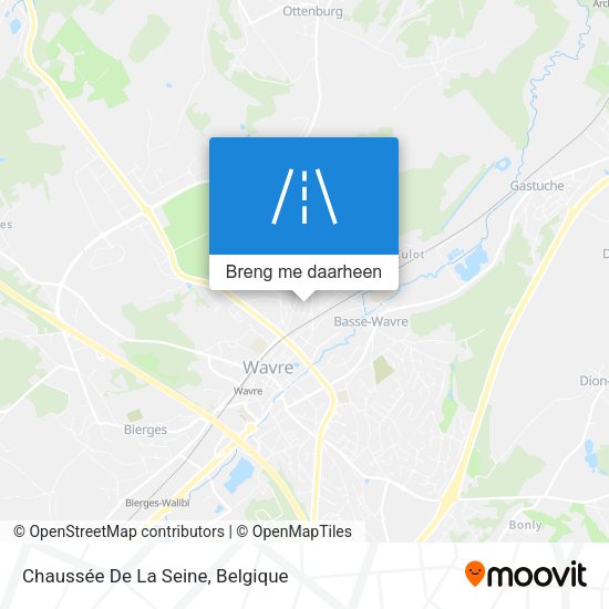 Chaussée De La Seine kaart