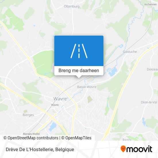 Drève De L'Hostellerie kaart