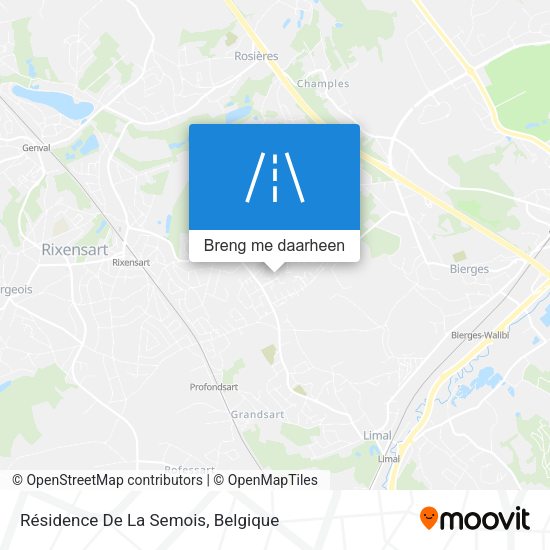 Résidence De La Semois kaart