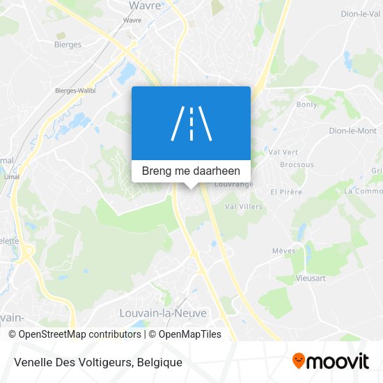 Venelle Des Voltigeurs kaart