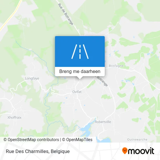 Rue Des Charmilles kaart