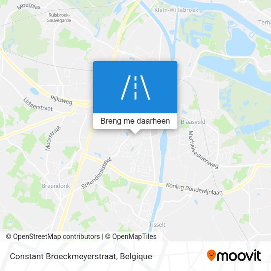 Constant Broeckmeyerstraat kaart