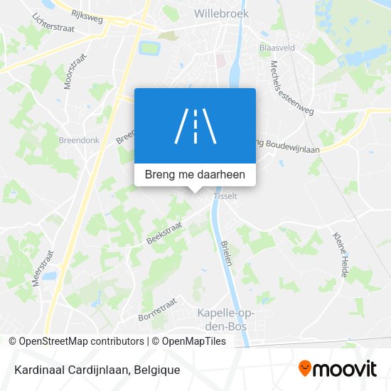 Kardinaal Cardijnlaan kaart