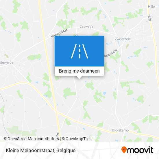 Kleine Meiboomstraat kaart