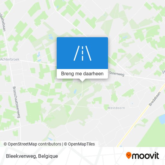 Bleekvenweg kaart