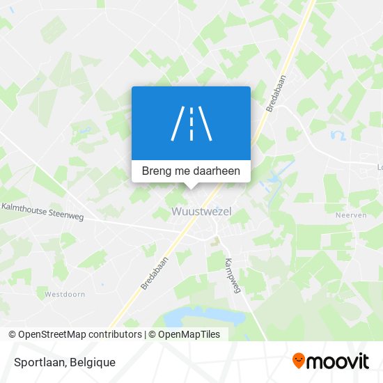 Sportlaan kaart