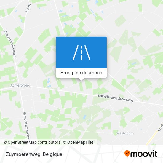 Zuymoerenweg kaart