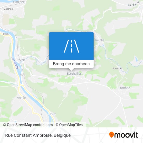 Rue Constant Ambroise kaart