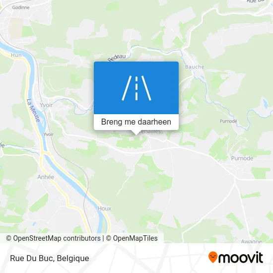 Rue Du Buc kaart