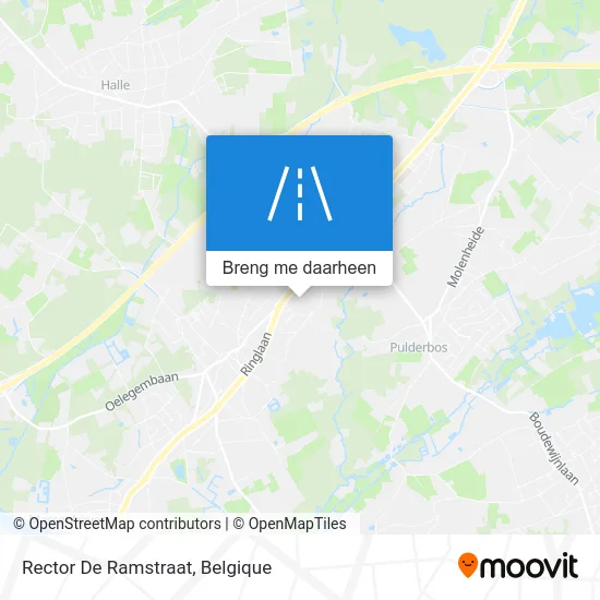 Rector De Ramstraat kaart